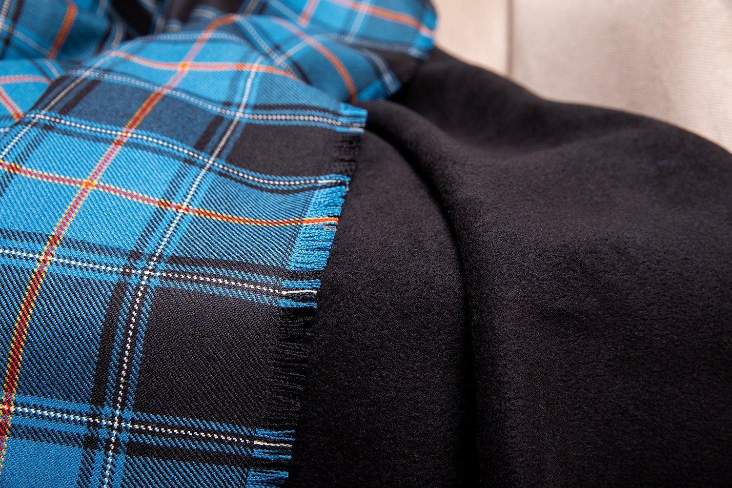 Tartanpleed fliisvoodriga